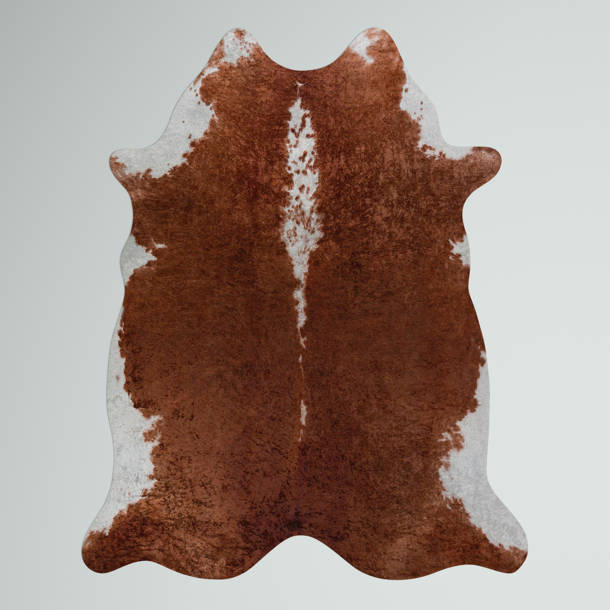 Mercury Row® Albury Cowhide Gray Rug & Reviews Wayfair